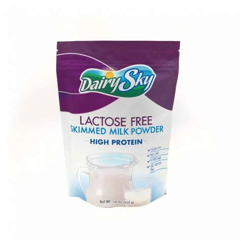 Leche Desnatada En Polvo Sin Lactosa DairySky 454 G 16 Oz