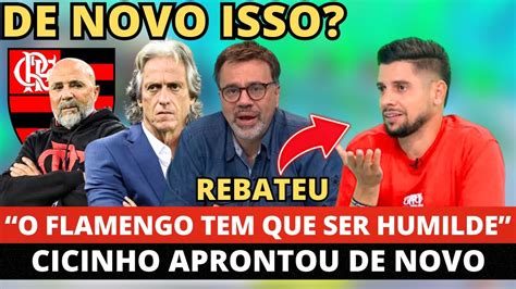 De Novo Isso Cicinho Aprontou De Novo O Flamengo Tem Que Ser Humilde