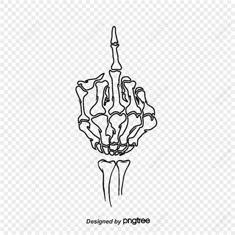 Middle Finger Skull Images Hd Pictures For Free Vectors Download