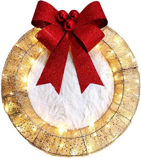 20 Pre Lit Outdoor Christmas Wreath Decoration Christmas Decorations