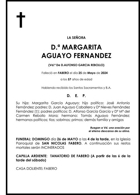 Margarita Aguayo Fernandez