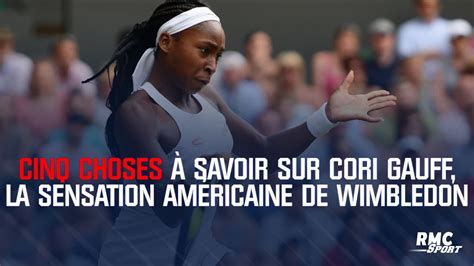 Wimbledon Les cinq choses à savoir sur Cori Gauff la sensation