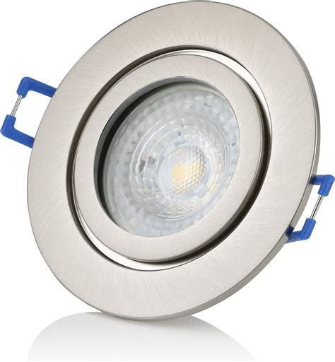 Sweet Led Einbaustrahler Bad Dimmbar IP44 Aluminium Ø84mm Feuchtraum