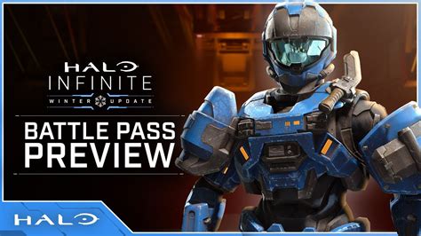 Winter Update Battle Pass Preview Halo Infinite Youtube