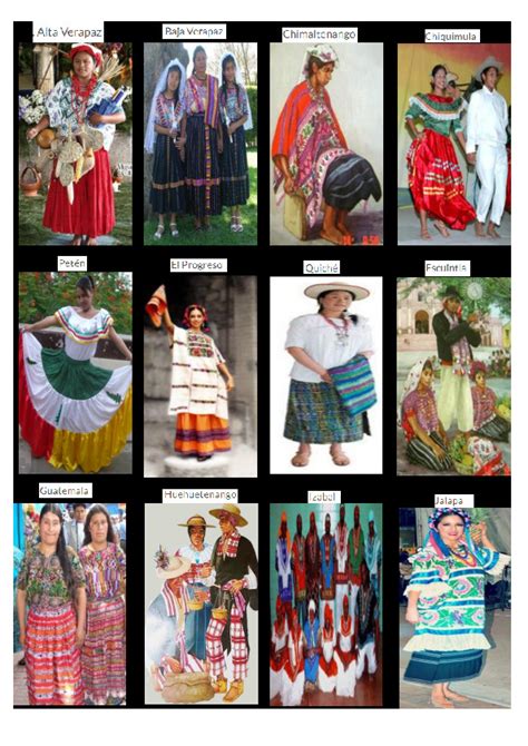 Trajes Tipicos De Los Departamentos Pdfcoffee