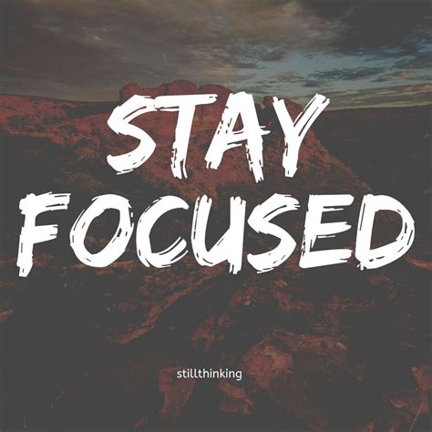 Stay Focused Neon Signs Design