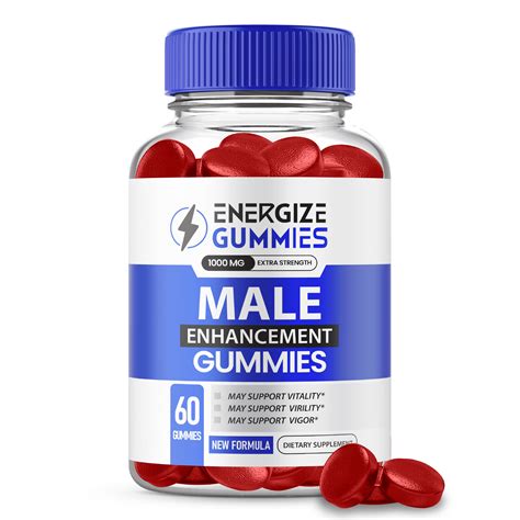 Energize Male Gummies Gummy For Men 60 Gummies