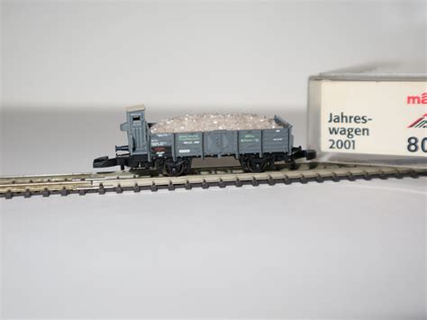 Märklin Z 80311 offener Güterwagen beladen Insider Jahreswagen 2000