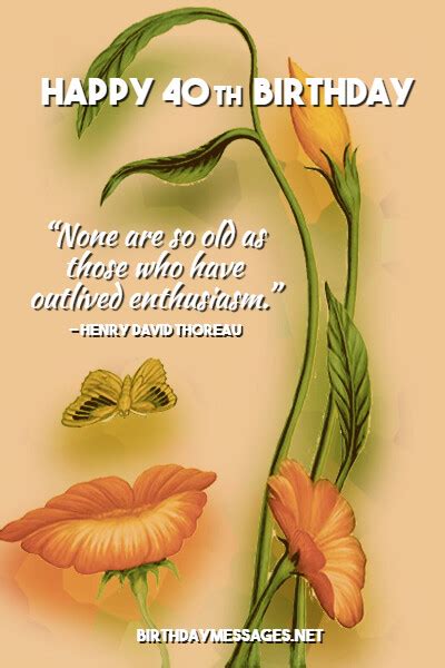 40th Birthday Wishes And Quotes Birthday Messages For 40 Year Olds