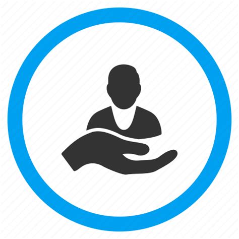 Account Care Client Support Customer Hand Person Service Icon