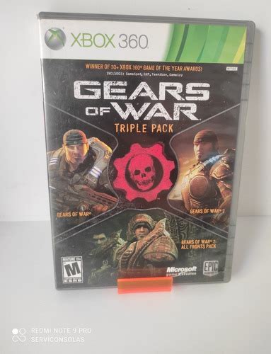 Juegos Xbox 360 Gears Of War Triple Pack Envio Gratis Mercado Libre