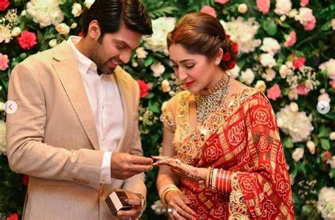 Sayyeshaa Saigal Arya Wedding Reception Newlyweds Celebrate With