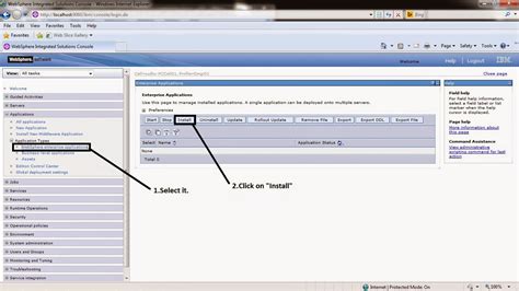 IBM WebSphere Application Server Deploying Application In Cluster In