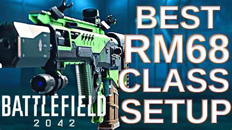 How To Make RM68 Overpowered In Battlefield 2042 RM68 BEST CLASS SETUP