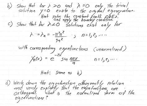 Solved Zo Points Consider The Sturm Liouville Problem Chegg