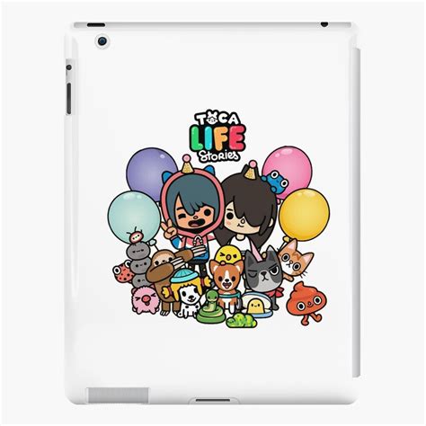 Funda Y Vinilo Para IPad Toca Boca Toca Boca 2021 Toca Vida Mundo De