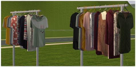 Mod The Sims Clothing Rack Recolours