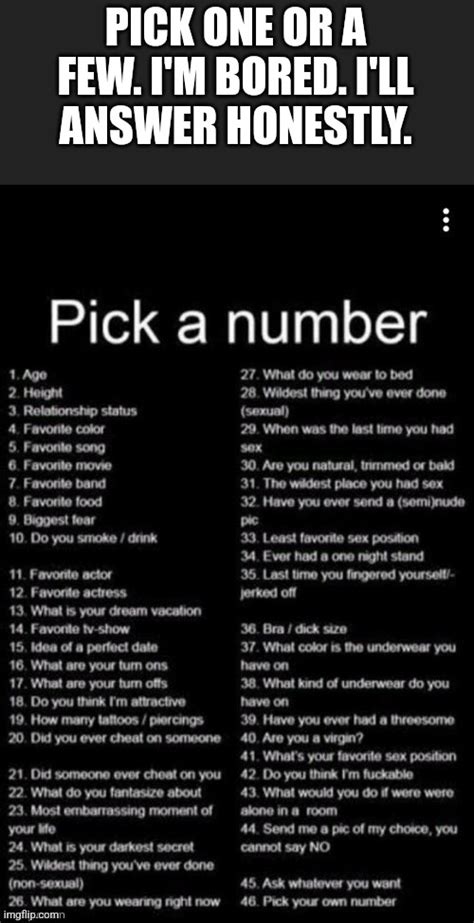 Image Tagged In Pick A Number Imgflip