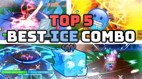 Top Best Ice Combos In Blox Fruits Youtube