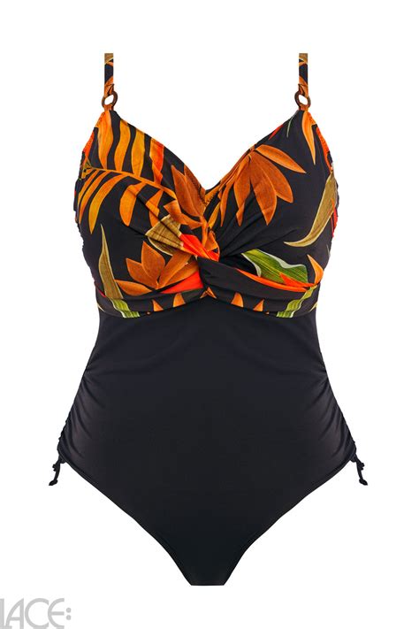 Fantasie Swim Pichola Badpak Met Beugel F K Cup Black Lace Lingerie Nl