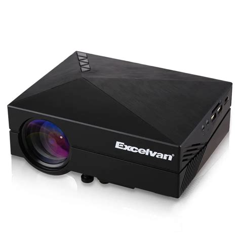 Excelvan GM60 MINI Portable LED Projector Support HDMI VGA SD Beamer