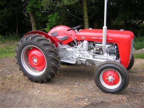 1958 Massey Fergusson Tractors Vintage Tractors Massey Ferguson Tractors