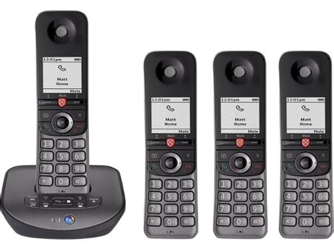 Bt Advanced Phone Z Quad Review Phone Answering Machine Handsets