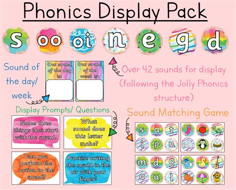 Mash Infants Phonics Display Pack