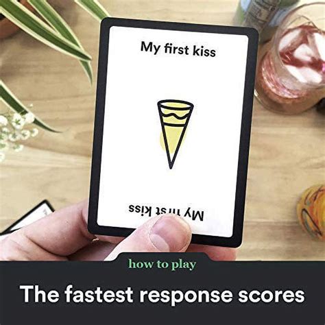 Brain Freeze Adult Card Game The Speak Before You Think Party Game