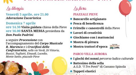 Domenica Di Scena L Antica Fiera Dell Ottava Di Pasqua Alla Pieve