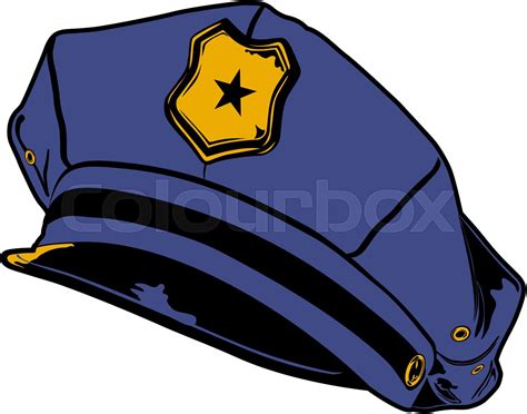 Police Hat Stock Vector Colourbox