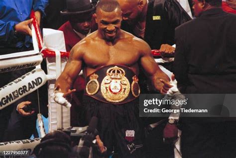 Mike Tyson Belt Photos And Premium High Res Pictures Getty Images