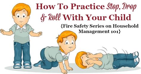 How To Practice Stop Drop And Roll With Your Kids
