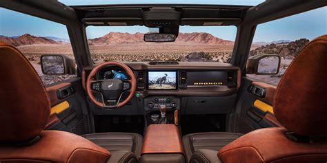 2021 Ford Bronco Interior Details - Bronco Washable Floors