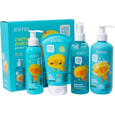 Детский набор ESTEL Little Me Счастье лучистое — купить в интернет ...