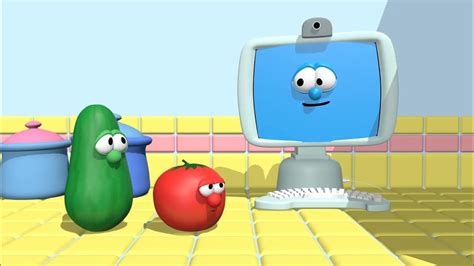 Qwerty Gains A Face Veggietales Animation 2010 Edition Reuploaded Youtube