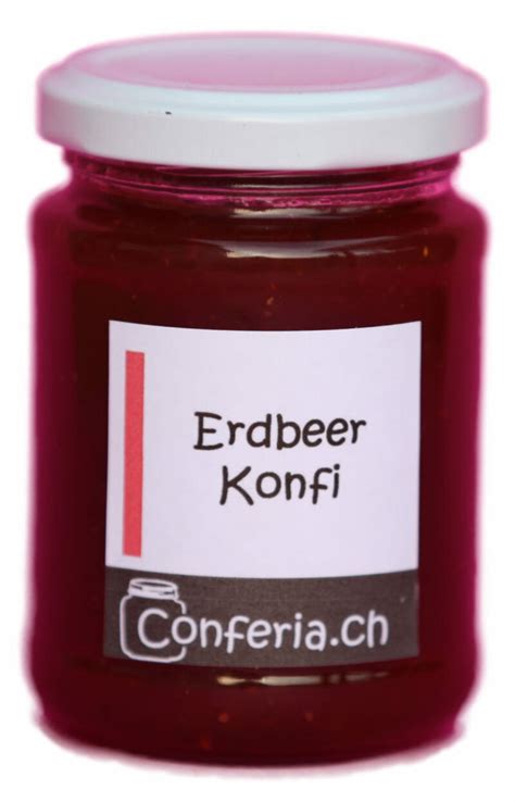 Konfitüre Erdbeer Conferia