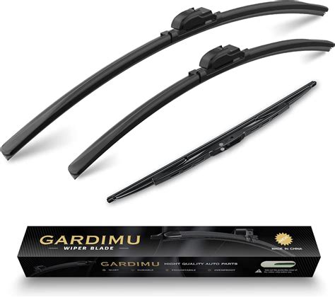 Amazon Gardimu Pcs Front And Rear Windshield Wiper Blades