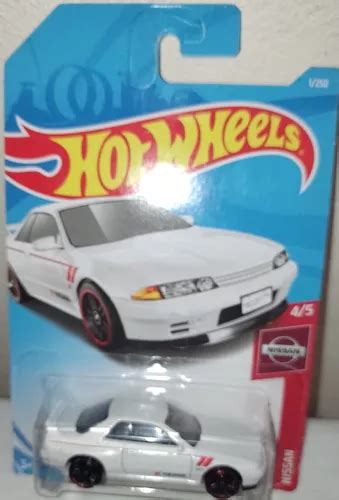 Nissan Skyline Gt r bnr Blanco Hot Wheels en venta en Iztacalco Distrito Federal por sólo
