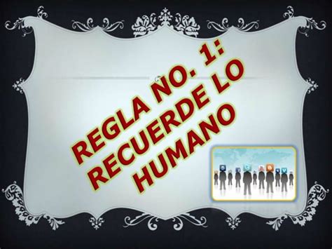 Las 10 Reglas Basicas De Las Netiquetas PPT Descarga Gratuita