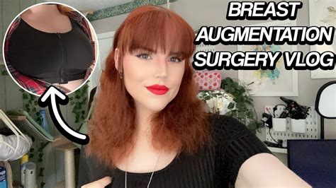 I Had Breast Augmentation Surgery Surgery Day Recovery Vlog Youtube