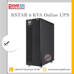 KSTAR 6 KVA Online UPS Short Back UP POWER UP SOLUTION