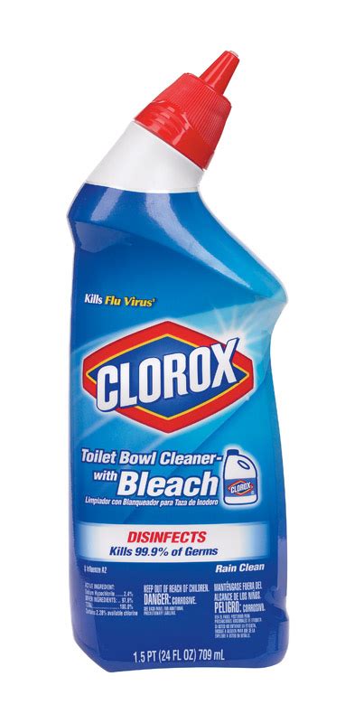 Clorox Toilet Bowl Cleaner Oz Rain Clean Scent Vshe