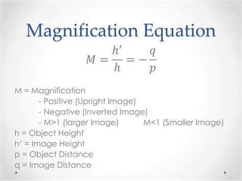 How To Calculate Magnification Optics At Ida Obrien Blog