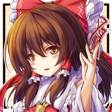 Safebooru 1girl Ascot Blush Bow Brown Eyes Brown Hair Detached