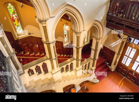 Interior Staircase In The Royal Shakespeare Company Swan Theatre In