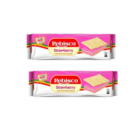 Rebisco Strawberry Crackers Sandwich G S Packs Lazada Ph