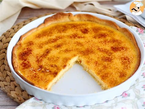 Tarte Crème Brûlée Un Dessert Raffiné Pas à Pas Recette Ptitchef