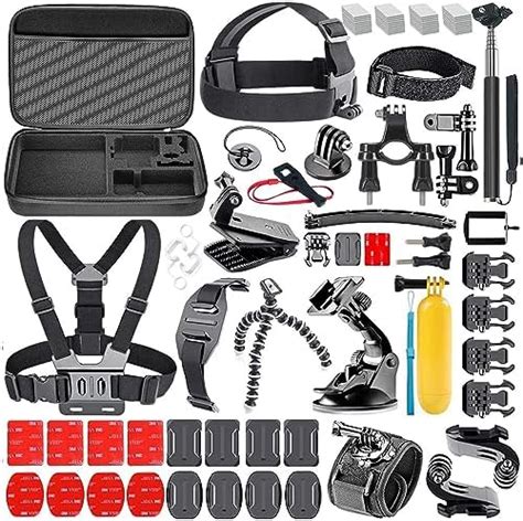 Garselay Kit De Accesorios Para Cámara De Acción 50 En 1 Compatible Con