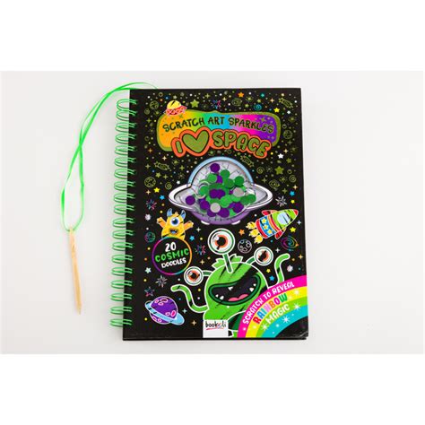 Scratch Art Sparkles Space Curiousuniverse